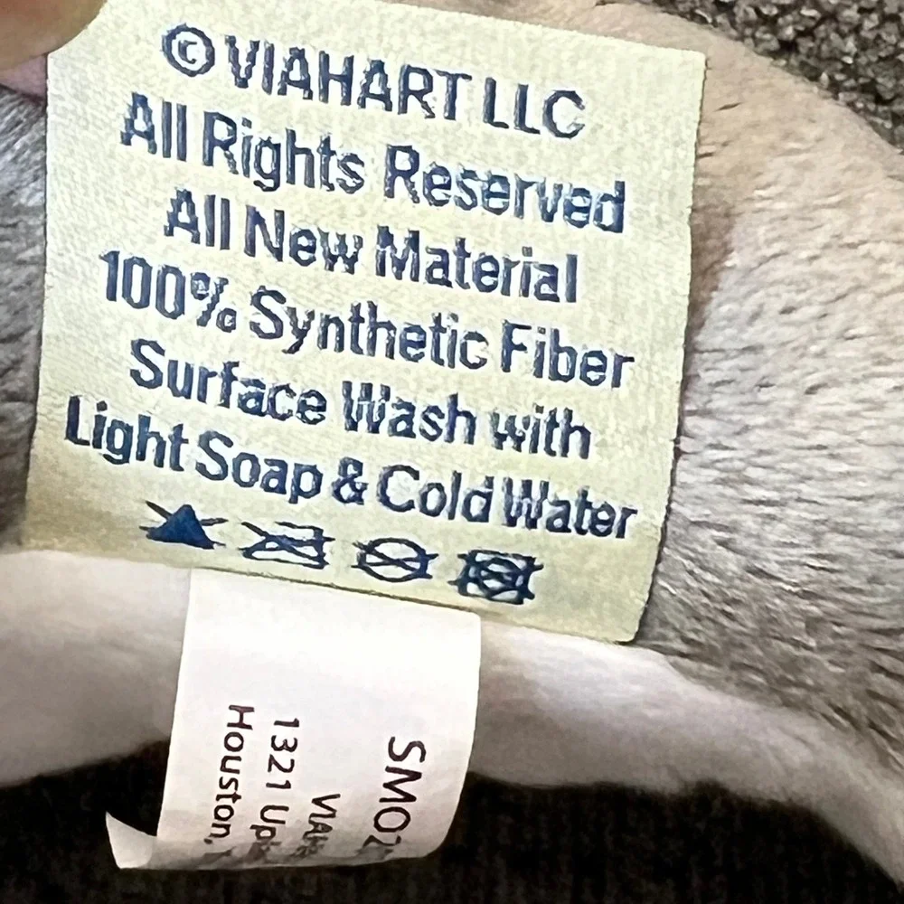 Tiger Tale Toys VIAHART Gray Dolphin‎ Plush Stuffed Animal Toy 12